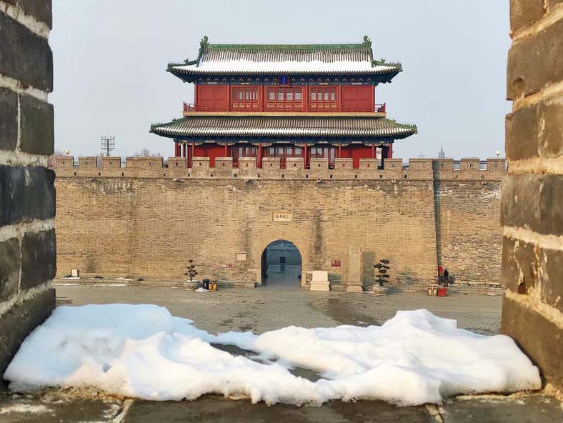 日月同輝正定城